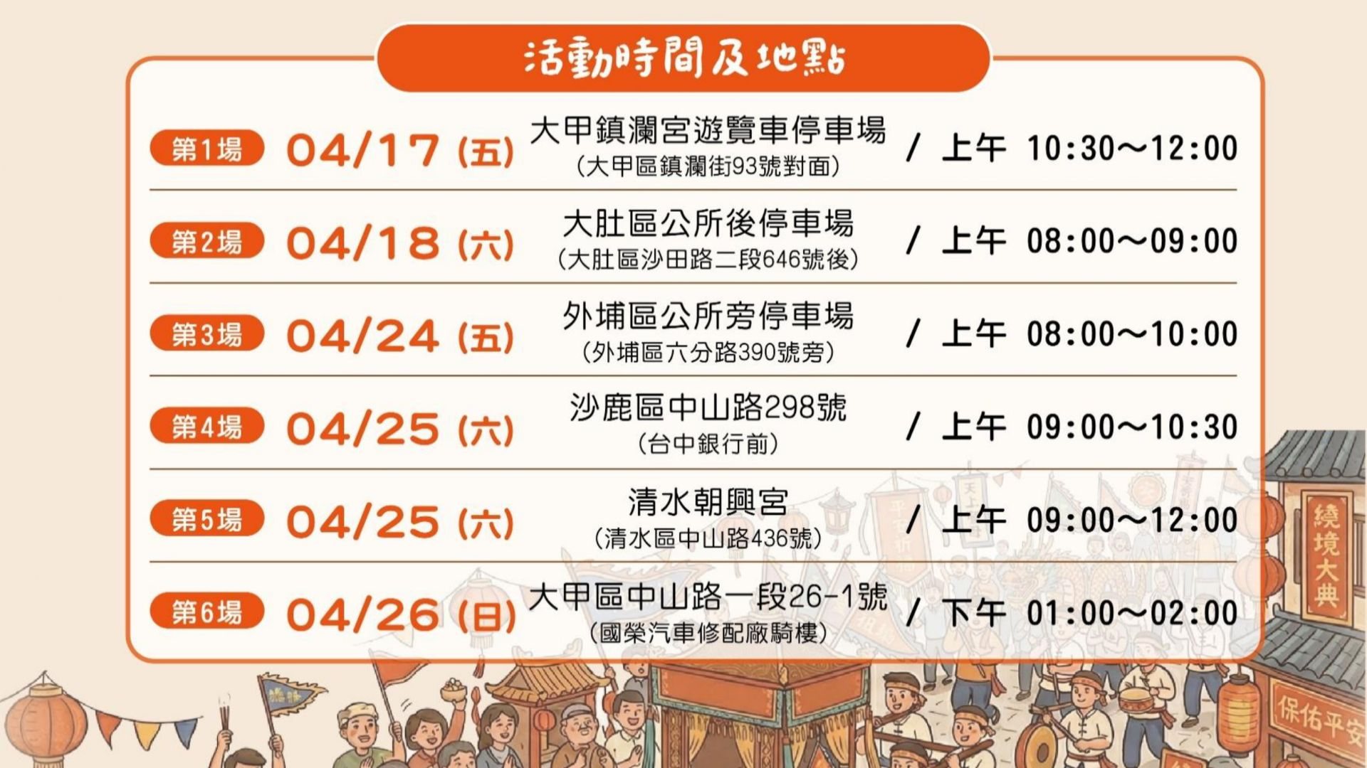 信仰與環保同行！大甲媽遶境響應減廢換好禮