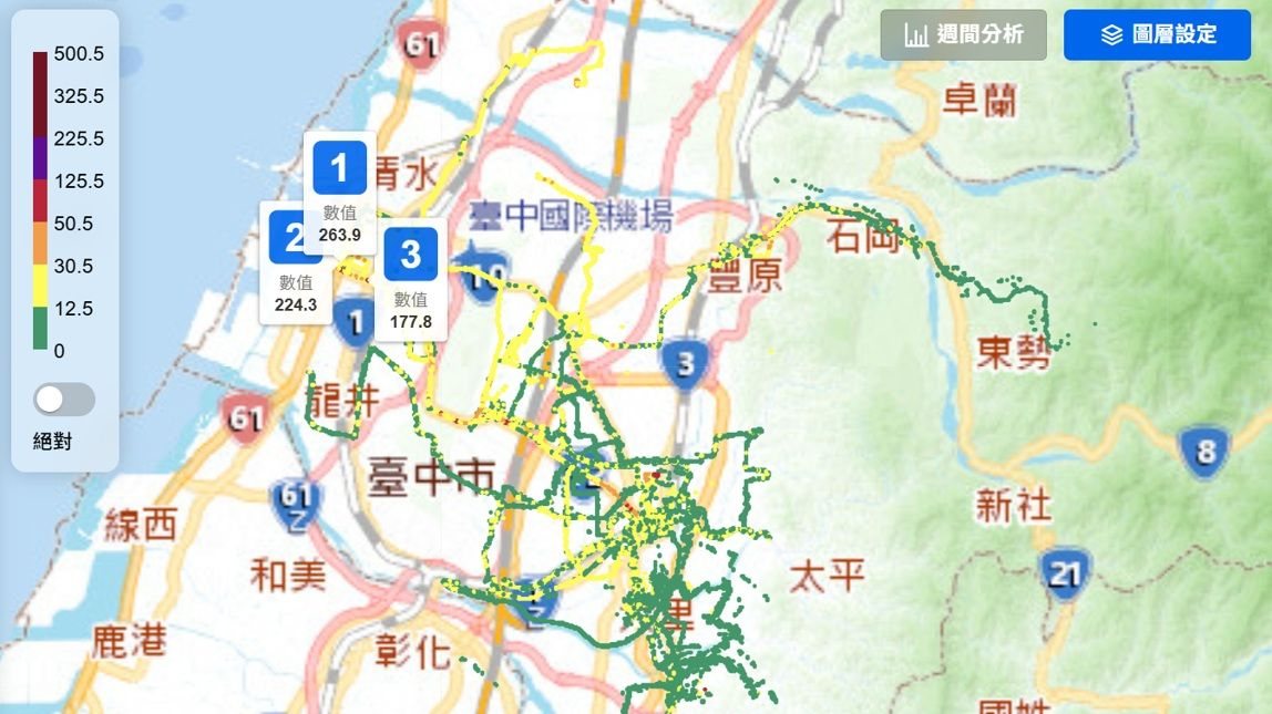 全國首創！台中公車變身移動式空品偵測尖兵