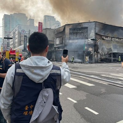 北屯區崇德路二段家具行火警 中市環保局已進行應變及空品監測