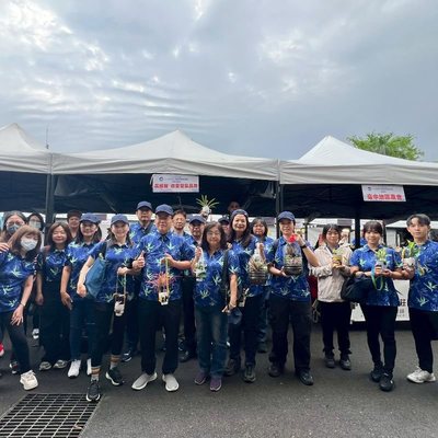 綠意上身帶頭做　中市環保局設攤宣導「廣植栽、廣植林」 邀市民加入改善空品行列